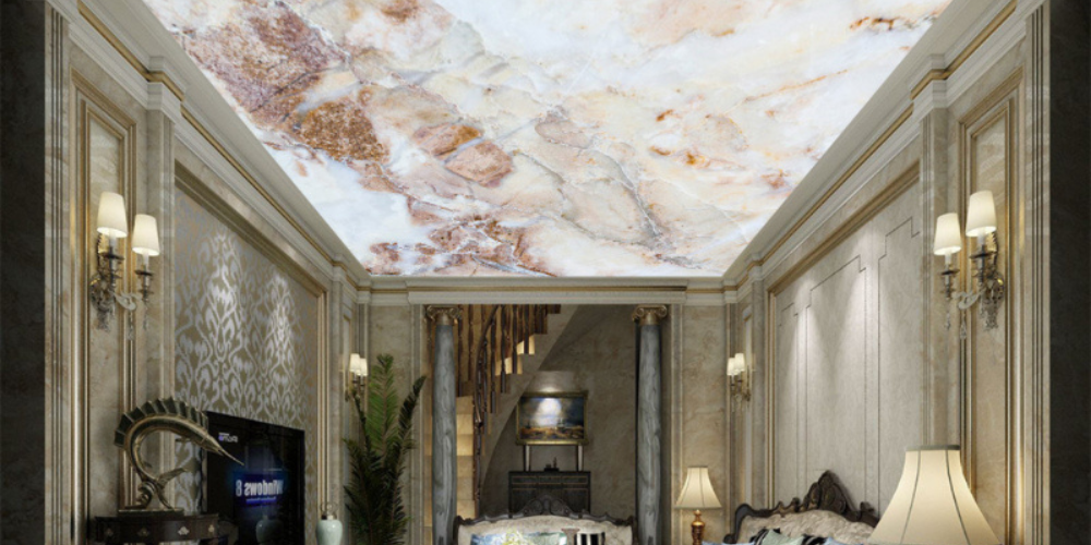 trần nhựa phòng ngủ 