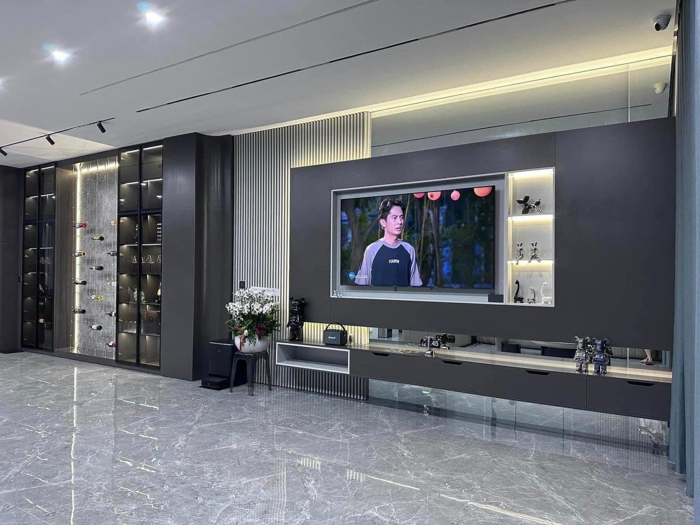 ốp nhựa nano phòng khách 