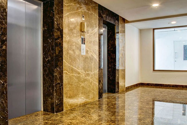 mẫu nhựa giả đá ốp thang máy 