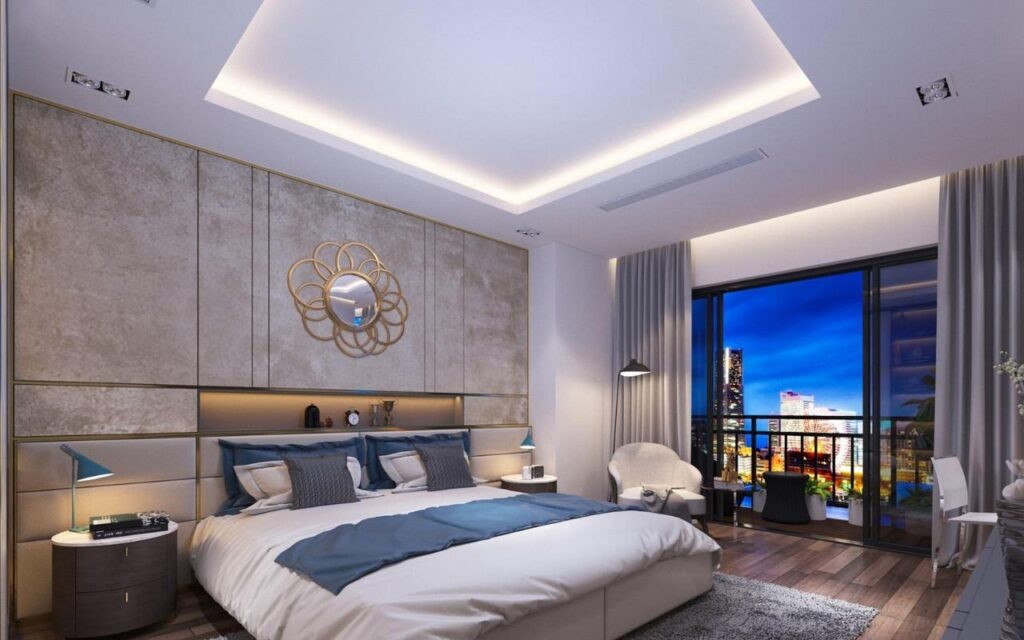 tấm ốp tường phòng ngủ