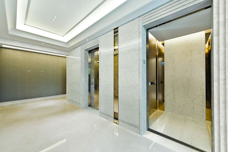 mẫu nhựa giả đá ốp thang máy 