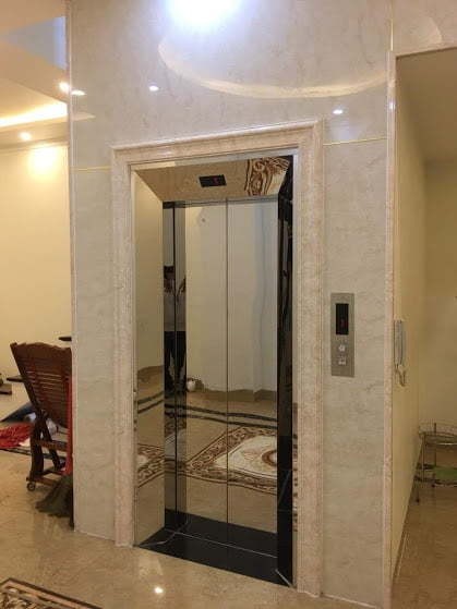 nhựa giả đá ốp thang máy 