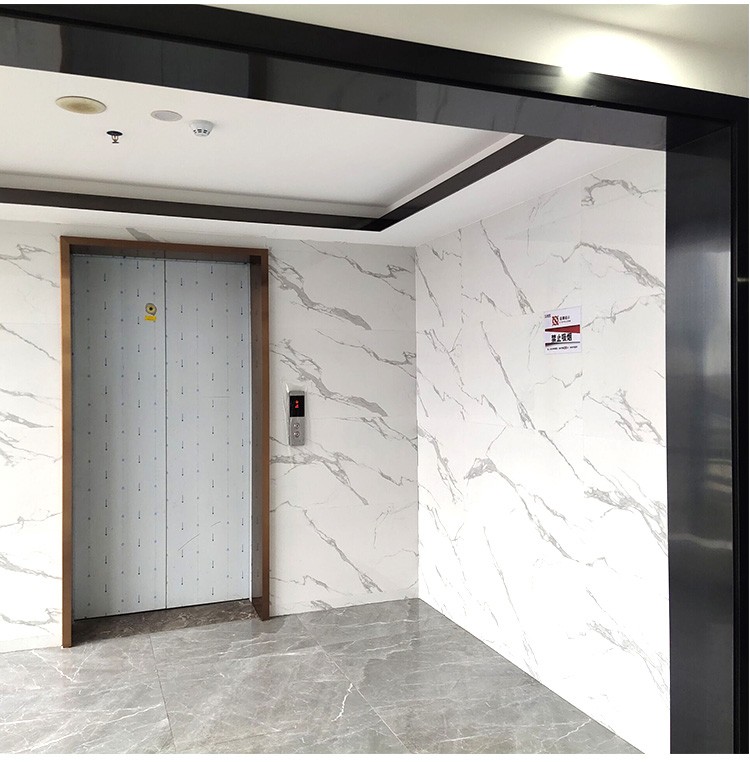 nhựa giả đá ốp thang máy 