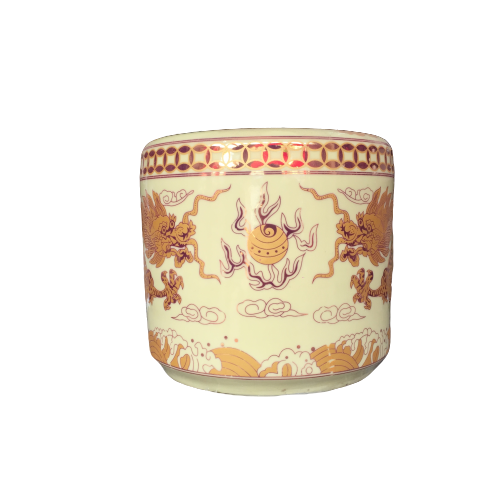 bát hương màu vàng