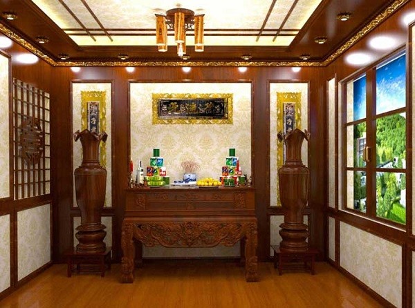 tấm ốp nhựa phòng thờ 