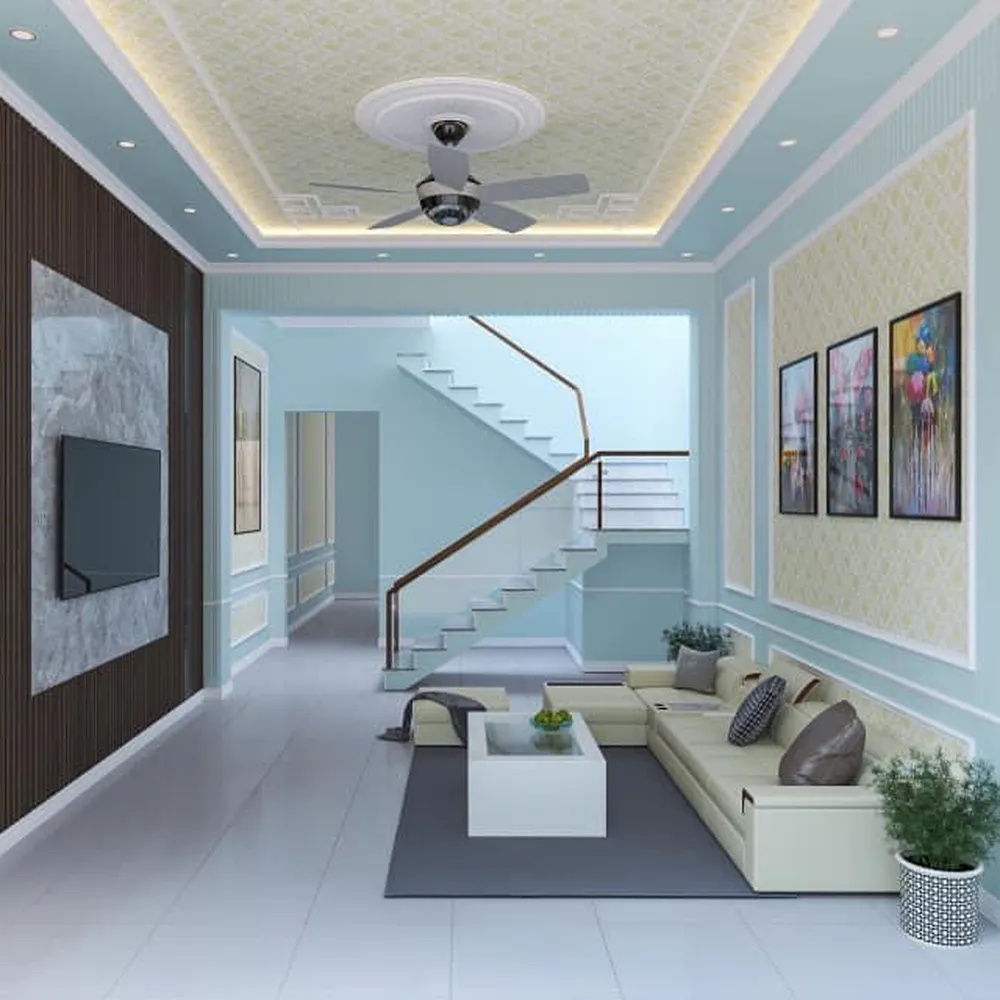 trần nhựa nano trắng 