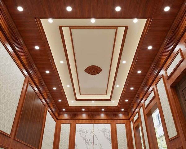 trần nhựa vân gỗ 