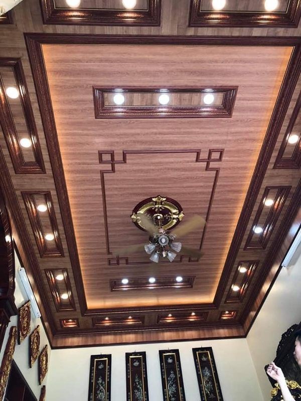 trần nhựa phòng ngủ 