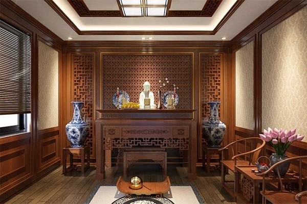 phòng thờ tân cổ điển 