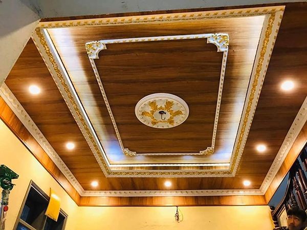 trần nhựa phòng ngủ 