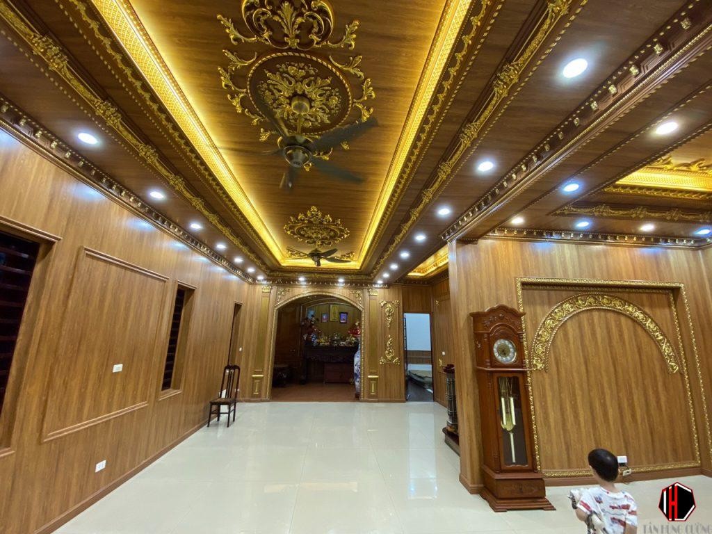 trần nhựa phòng ngủ 