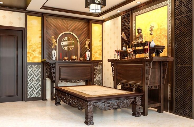 mẫu nhựa ốp phòng thờ hoa sen 