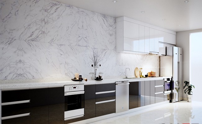 tấm ốp phòng bếp