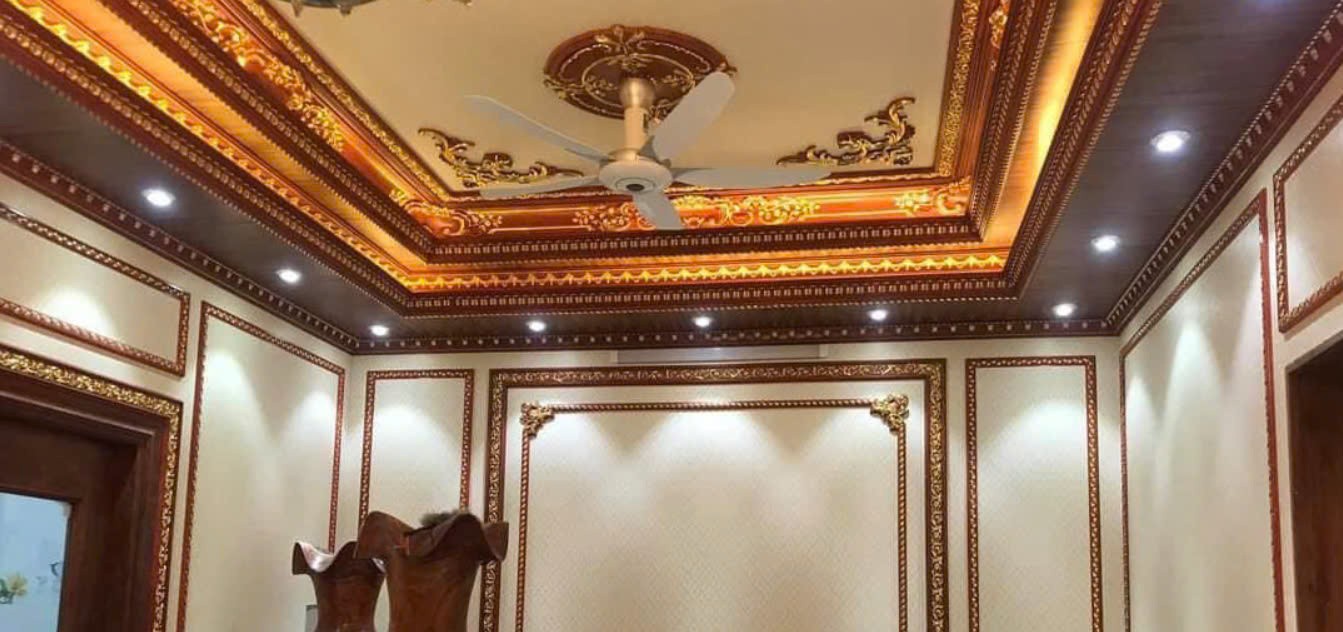 trần nhựa phòng ngủ 