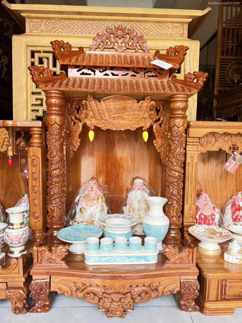 bố trí bàn thờ thần tài 