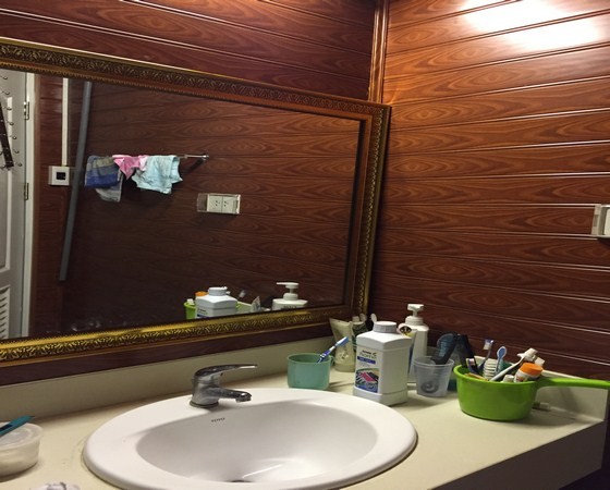 tấm nhựa ốp tường phòng tắm 