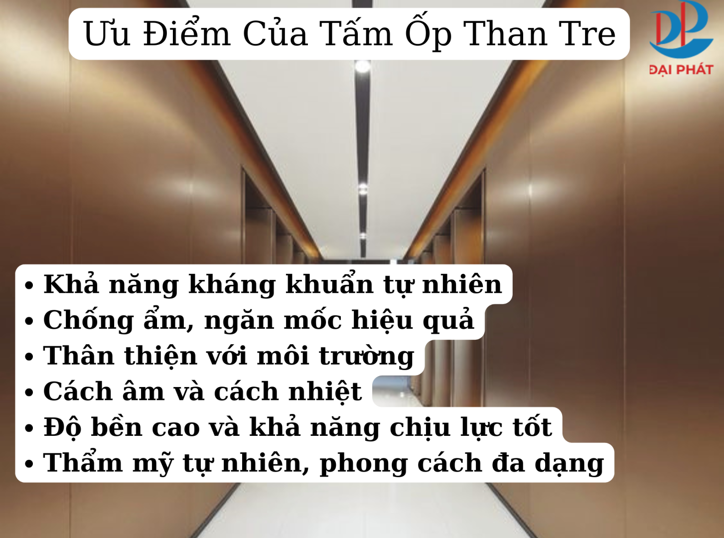 ưu điểm tấm ốp than tre 