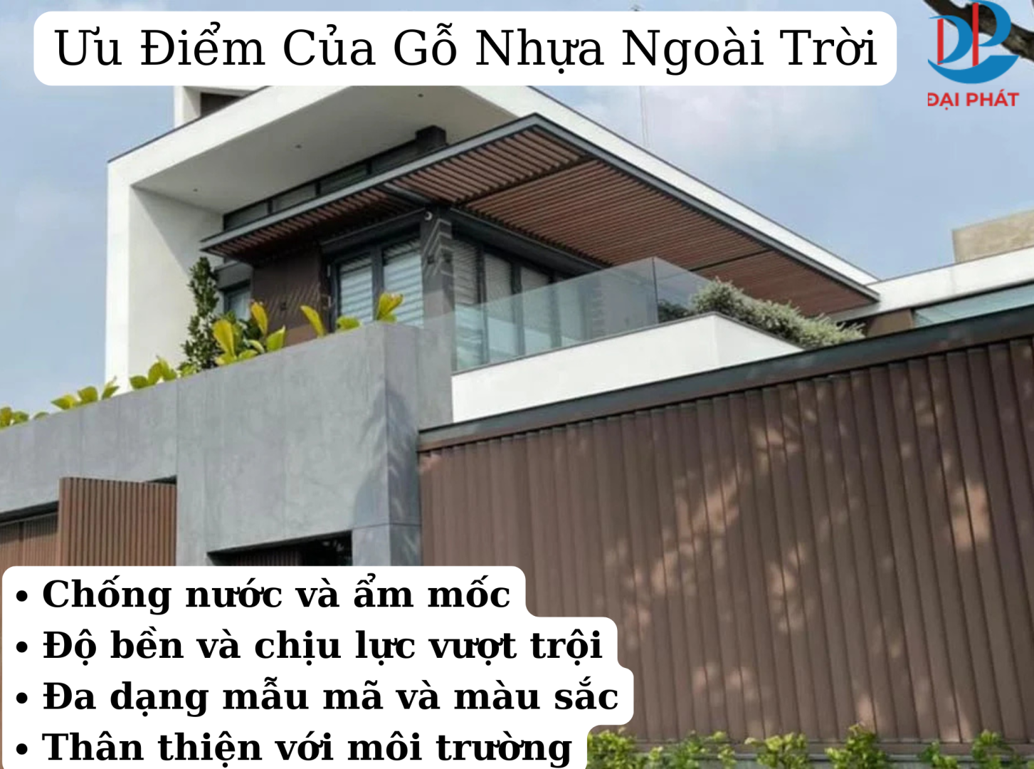 gỗ nhựa ngoài trời 