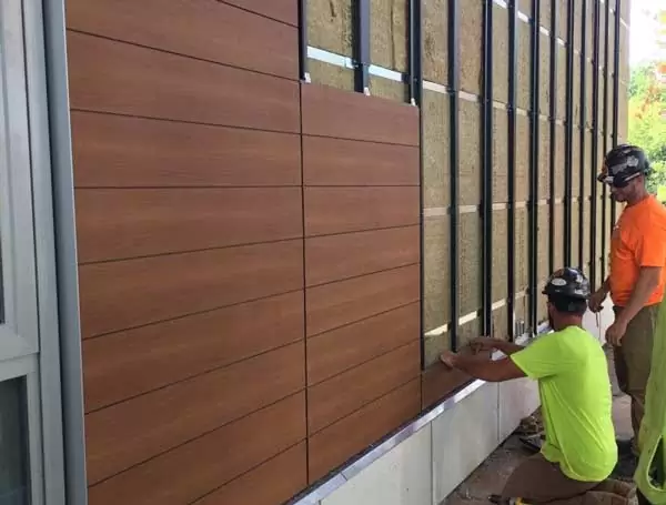 tấm ốp công cộng 