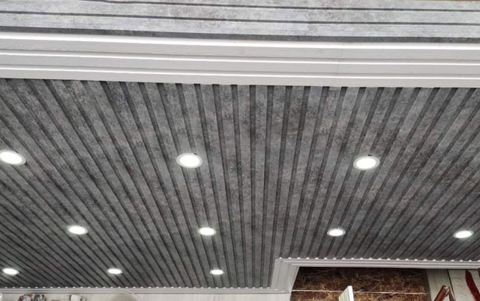 nhựa lam sóng ốp trần 