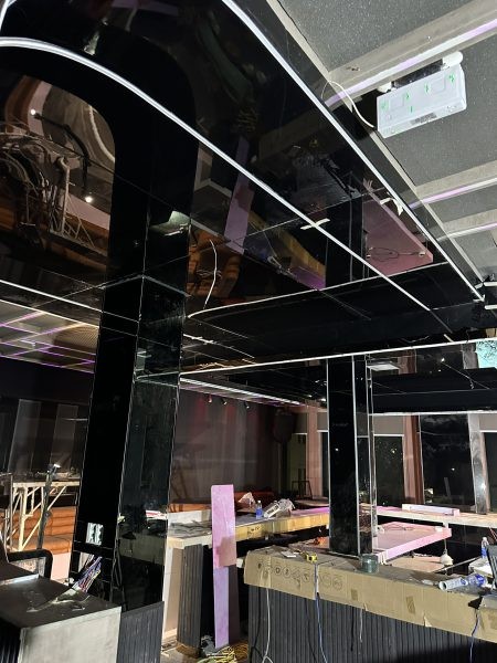 thi công tấm ốp than tre 