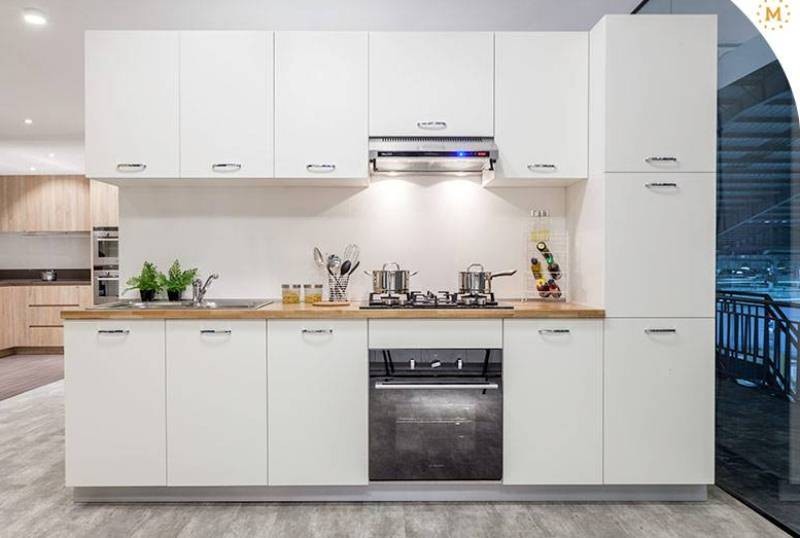 tủ bếp gỗ công nghiệp 