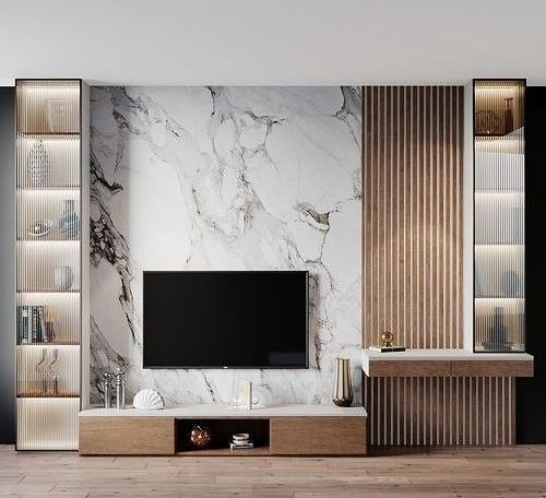 vách tivi phòng khách 
