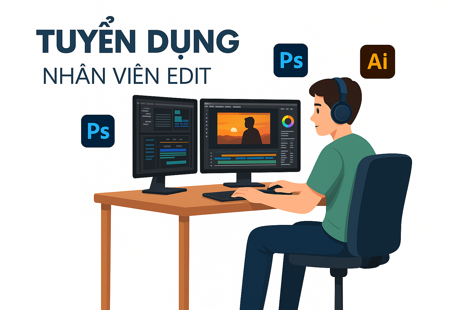 tuyển dụng nhân viên editor video đại phát hoàng hà tìm việc zukoplast Edit Video