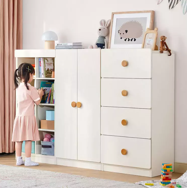 tủ nhựa quần áo nội thất nhựa cho bé đại phát hoàng hà zuko