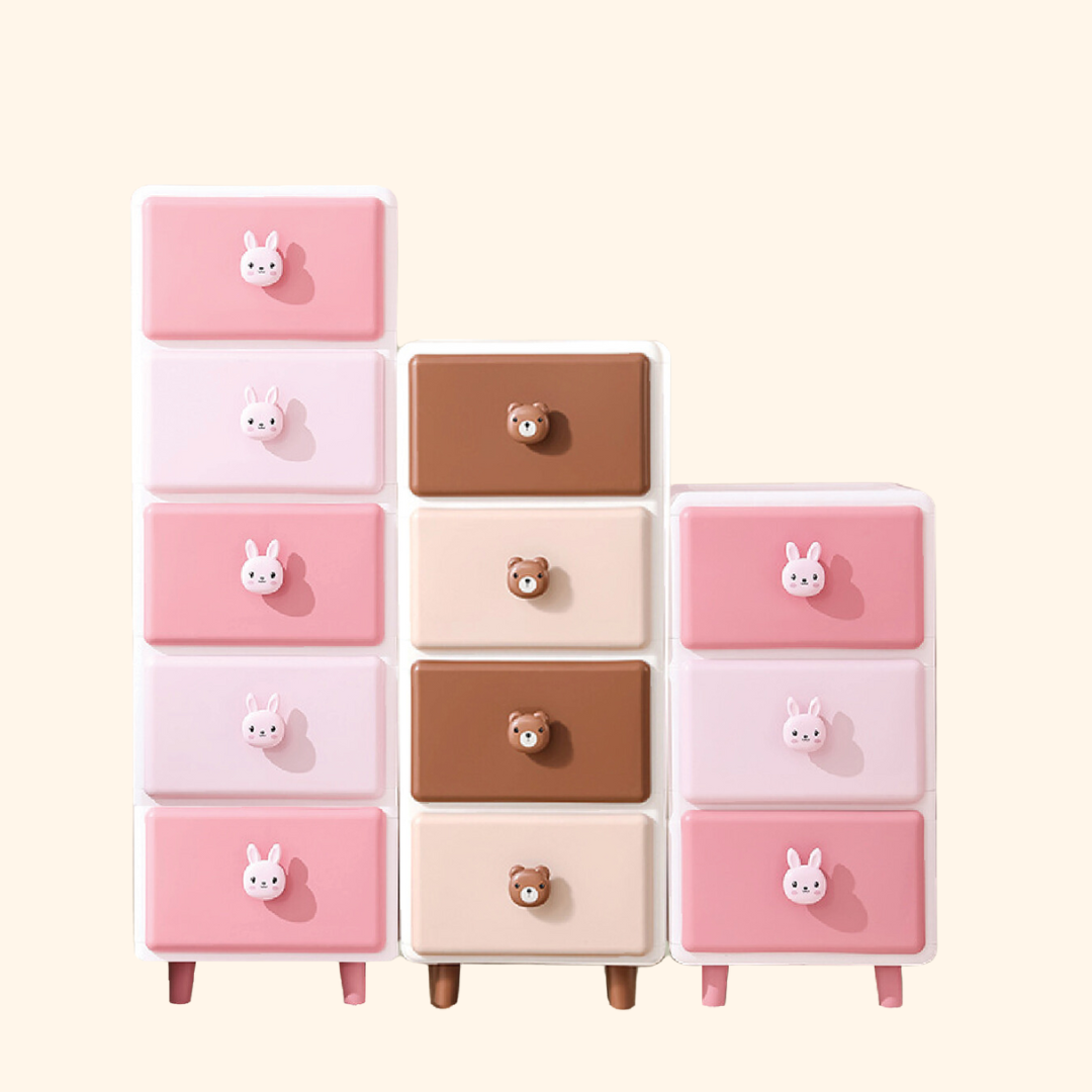 tủ nhựa quần áo nội thất nhựa cho bé đại phát hoàng hà zuko