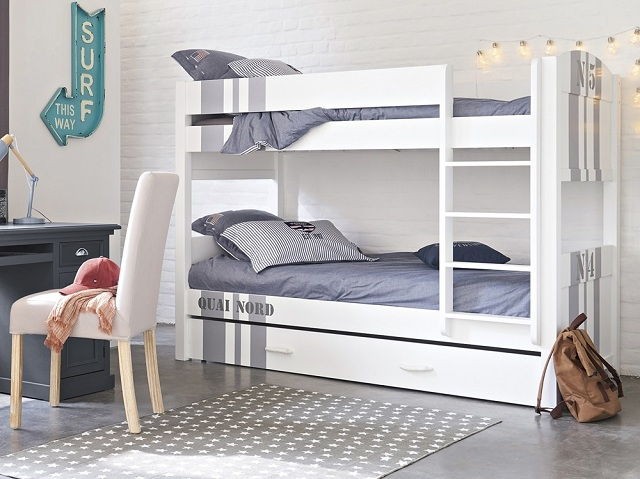 giường nhựa trẻ em nội thất nhựa