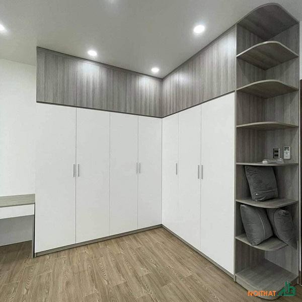 tủ quần áo chữ L 