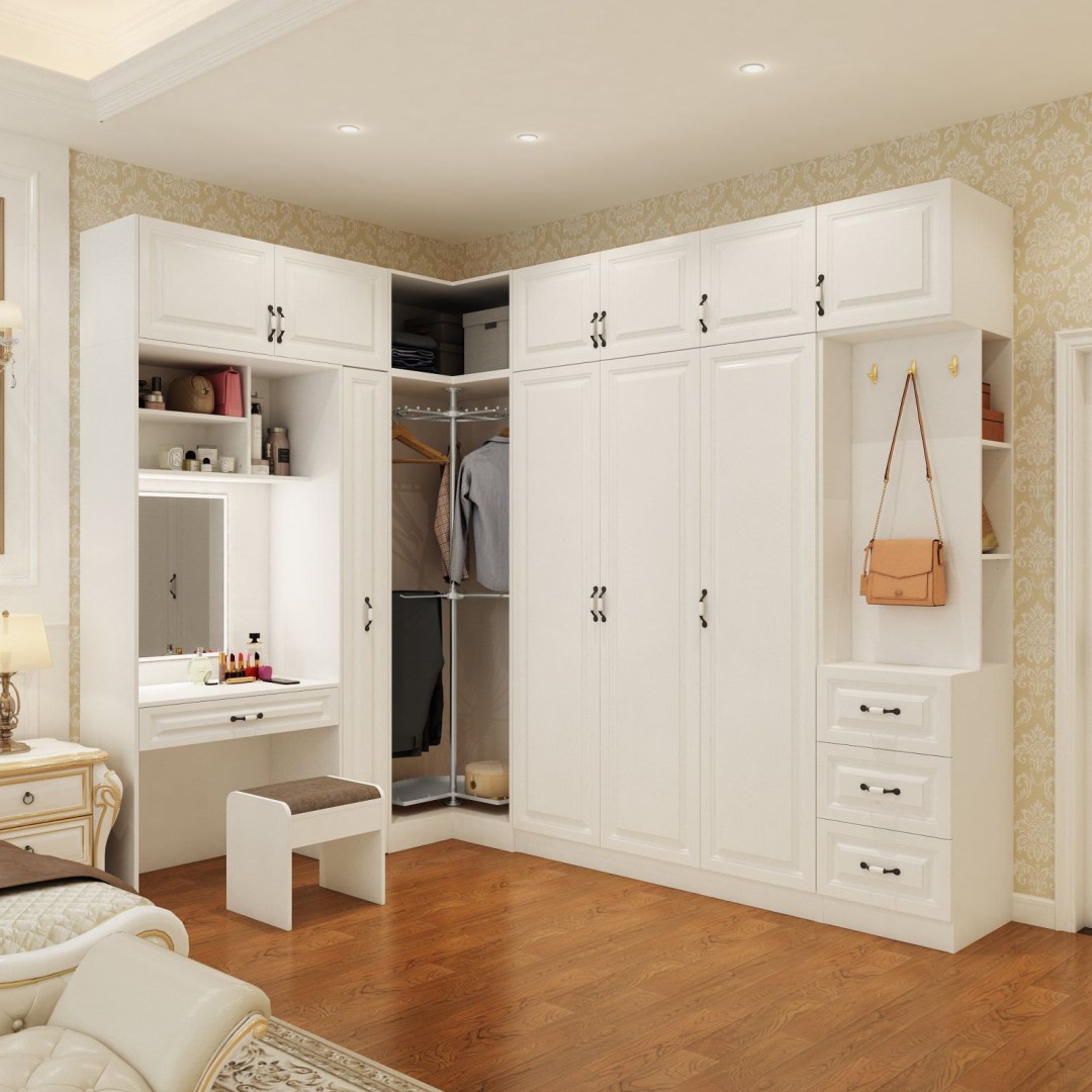 tủ quần áo chữ L 