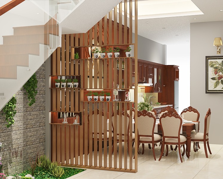 vách ngăn nhựa nội thất nhựa