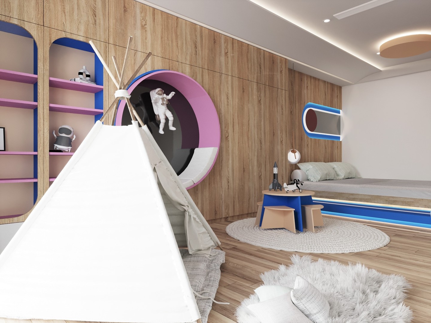 nội thất nhựa phòng cho bé tấm nhựa zuko 07 08 