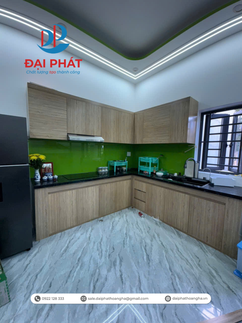 bếp nhựa chữ L