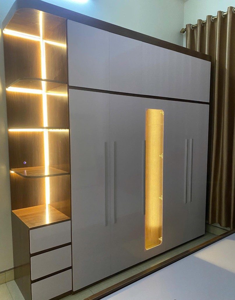 phỏng ngủ nội thất phòng ngủ đồ nhựa bàn ghế giường phàn phấn make up