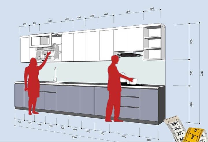 kích thước tủ bếp nội thất bếp phòng bếp nội thất nhựa bếp nhà đẹp 
