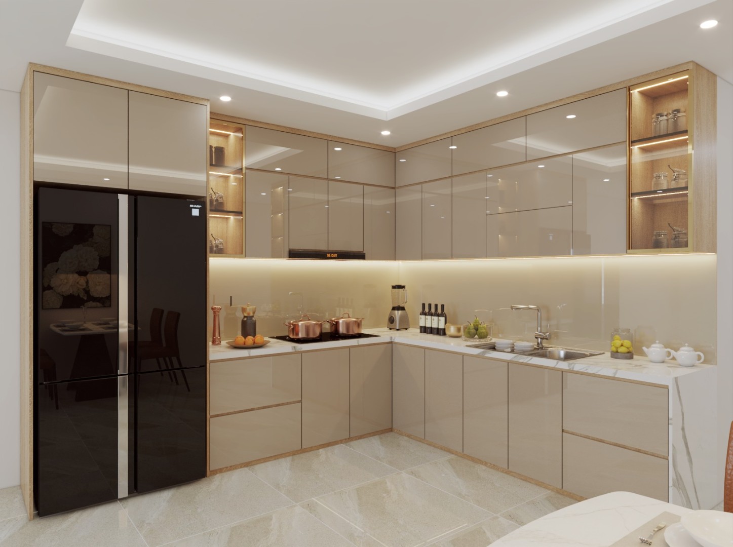 kích thước tủ bếp nội thất bếp phòng bếp nội thất nhựa bếp nhà đẹp 