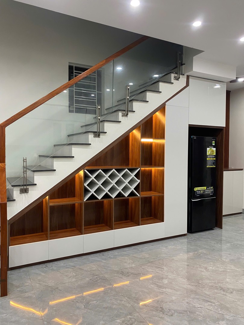 Tủ nhựa gầm cầu thang, tủ nhựa , tủ nhựa giả gỗ nhựa pvc acrylic 