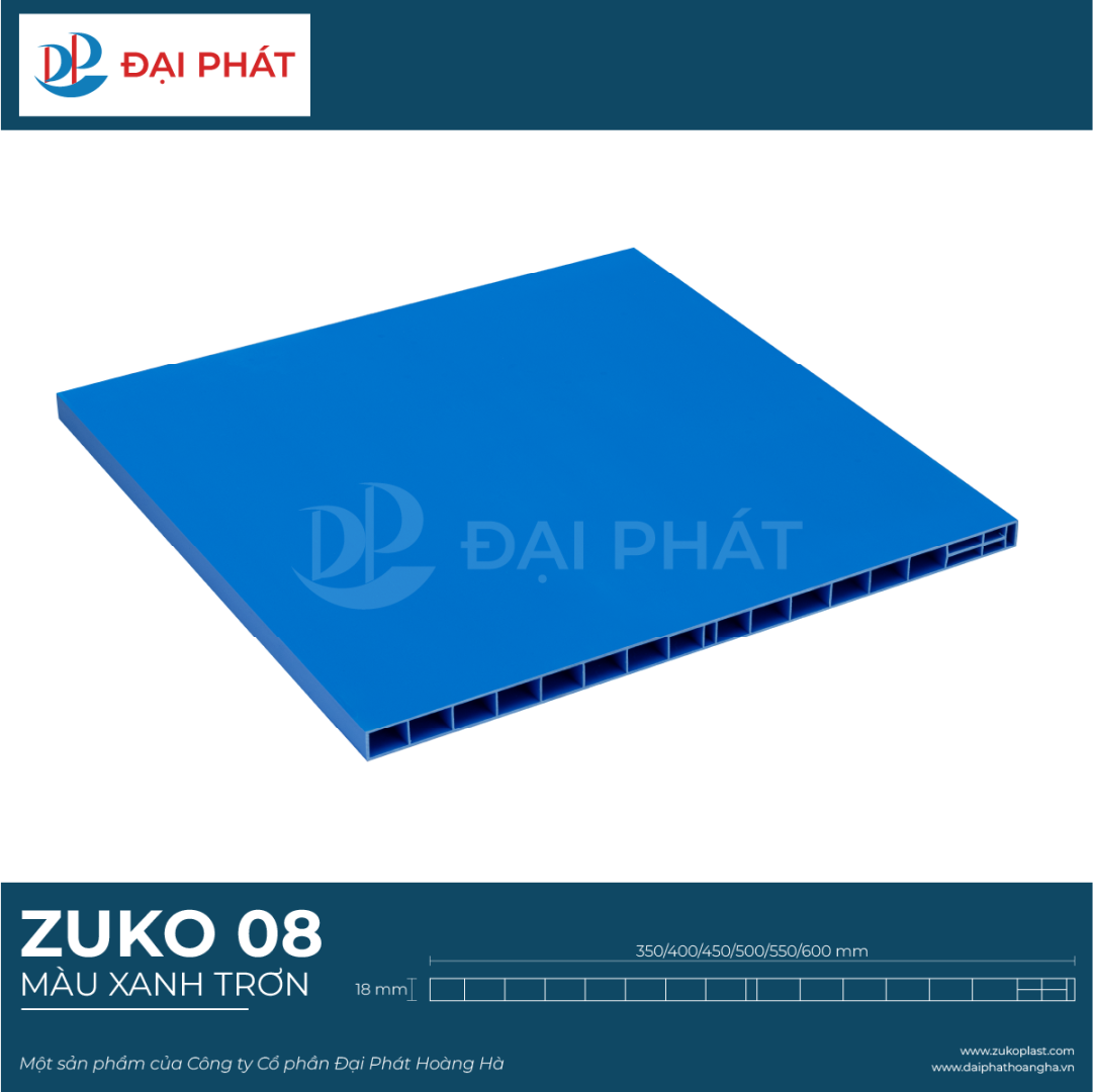 tấm nhựa nội thất màu xanh 