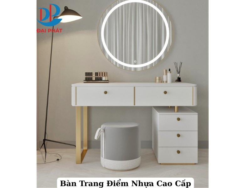 bàn trang điểm nhựa zukoplast 