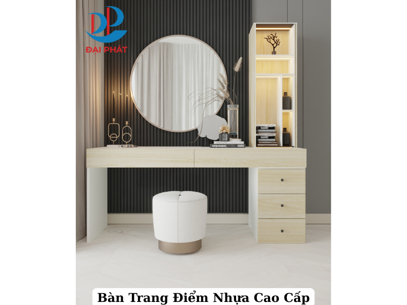 bàn trang điểm nhựa zukoplast 