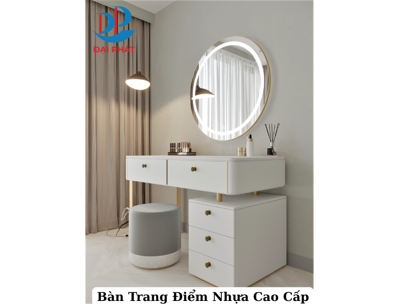 bàn trang điểm nhựa zukoplast 