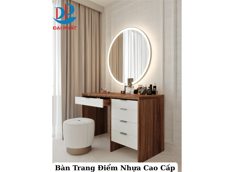 bàn trang điểm nhựa zukoplast 