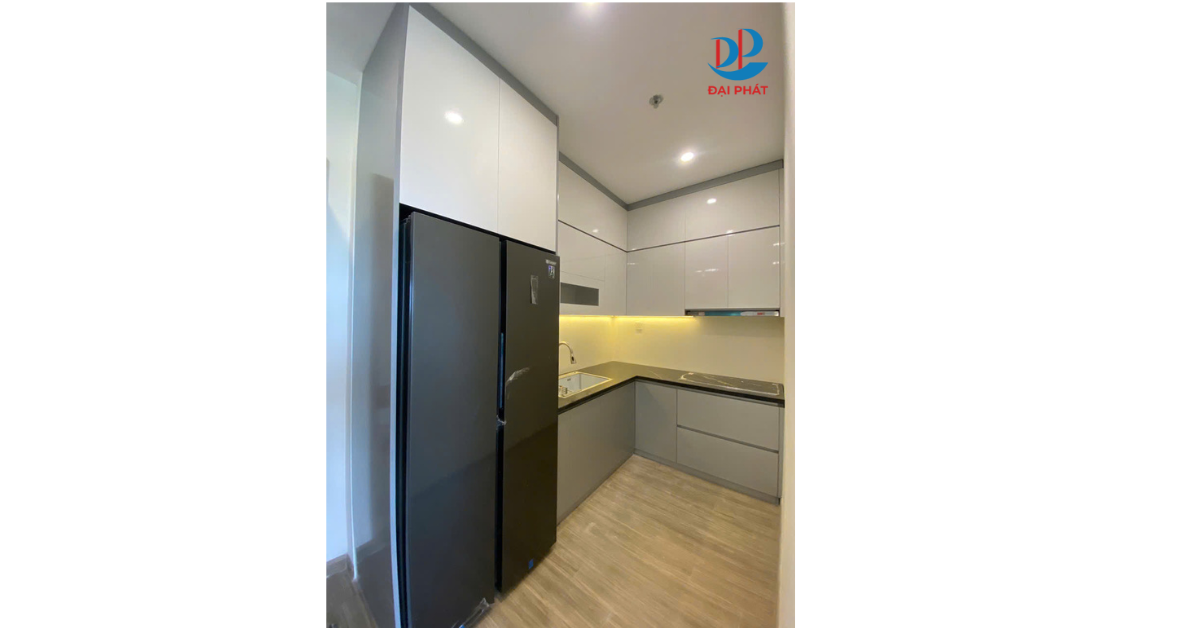 tủ bếp nhựa cao cấp cho chung cư mini