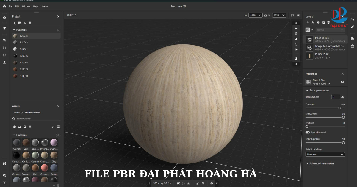 Nhận File PBR Miễn Phí Của Đại Phát Hoàng Hà 