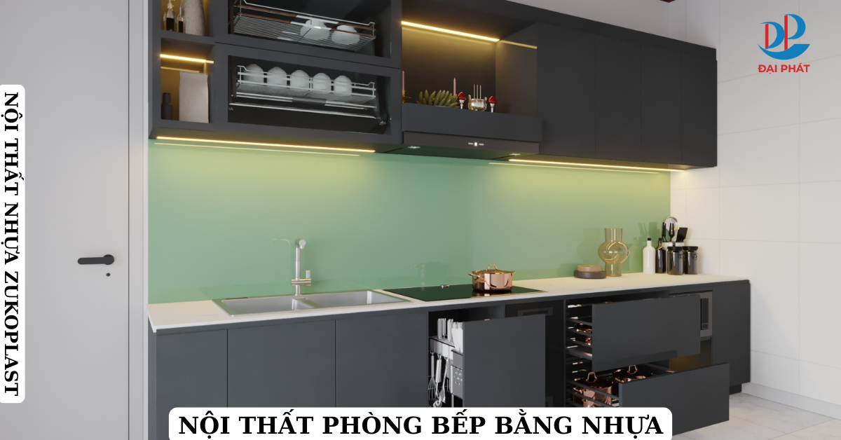 Nhựa Nội Thất Trong Thiết Kế Phòng Bếp