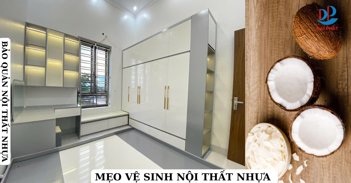 bảo quản đồ nội thất nhựa