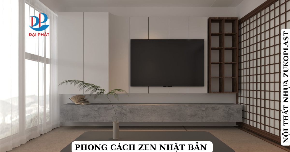 Thiết Kế Phong Cách Zen Với Nội Thất Nhựa Zukoplast